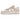 Nike Dunk Low Safari Phantom sneakers i et klassisk sideprofil med mønstret safari-overlay, flade snørebånd og slidstyrken sål.