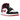 Jordan 1 Mid Gym Red Black White sneakers i sideprofil med rød og sort læderoverdel samt hvid mellemsål og klassisk swoosh-logo