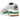 Jordan 4 RM Pine Green sneakers i sideprofil med grøn overdel, hvid mellemsål og sorte detaljer samt klassiske snørebånd