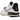 Jordan Legacy 312 Low White Black Elephant Swoosh sneakers i sideprofil med hvid overdel, sort swoosh og elefantmønster