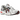 ASICS Gel-1090 White Black sneakers i sideprofil med hvid mesh overdel, sorte detaljer og snørebånd