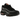 Nike Air Max 95 Black Grey Safety Orange sneakers i sideprofil med sort overdel, grå lag og orange detaljer
