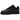 Nike Air Force 1 Low '07 Fresh Black Anthracite sneakers i sideprofil med sort læderoverdel, snørebånd og matchende sål.