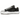 Maison Mihara Yasuhiro Peterson OG Sole Canvas Low Black sneakers i sideprofil med sort lærredsoverdel og hvid smeltet gummisål