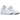 Air Jordan 5 GS 'White Metallic' sneakers i vinkelret visning med hvid overdel, søMv detaljer og klassiske snørebånd