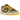 Nike Dunk Low Dusty Olive sneakers i vinklet visning med brune ruskindspaneler, grøn overdel og orange snørebånd