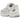 Nike P-6000 Light Bone sneakers i sideprofil med åndbar mesh overdel, sølvdetaljer og hvide snørebånd på gummisål