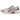 ASICS Gel-1130 Cream Beniimo Purple sneakers i sideprofil med cremefarvet mesh og lilla detaljer samt snørebånd
