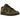 Nike Dunk Low SE Olive Canvas sneakers i sideprofil med olivengrøn canvas overdel, hvid mellemsål og brune detaljer