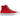 Converse Chuck Taylor All Star Hi Red sneakers i klassisk sideprofil med rød lærredsoverdel, hvid tå og snørebånd