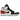 Air Jordan 1 Mid SE Red Black Toe sneakers fra siden med hvide og røde læderpaneler, sort Swoosh-logo og hvid mellemsål.