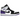 Air Jordan 1 Mid SE Purple sneakers i profil med hvidt læder, lilla overlays, sort Swoosh-logo og hvid sål