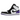 Air Jordan 1 Mid SE Purple sneakers i en skrå profil med lilla læderpaneler, hvide snørebånd og et klassisk sort Swoosh-logo på siden.