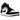 Air Jordan 1 Mid SE South Beach sneakers i sideprofil, med en hvid læderoverdel, pink hæl, turkis swoosh og klassisk gummisål.
