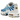 Nike Air Max Plus Sky Blue sneakers i sideprofil med lyseblå mesh-overdel, ikonisk bølget struktur og sort sål med synlige Air-enheder