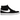 Nike SB Zoom Blazer Mid Black White sneakers i vinklet profil med sort ruskindsoverdel, hvidt swoosh og vulkaniseret gummisål