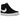 Nike SB Zoom Blazer Mid Black White sneakers i vinklet profil med sort ruskindsoverdel, hvidt swoosh-logo og hvid sål