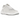 Maison Mihara Yasuhiro Wayne OG Sole Low White sneakers i sideprofil med hvid læderoverdel og karakteristisk smeltet gummisål.