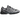 ASICS Gel-NYC Black Pure Silver Grey sneakers i sideprofil med sort mesh overdel og sølvfarvede detaljer på sålen