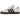 Adidas VL Court 3.0 Cloud White Core Black Grey One sneakers i sideprofil med hvid læderoverdel, sorte striber og gummisål