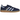 Adidas Handball Spezial LT Dark Blue Crystal Sky sneakers i vinkelret visning med mørkeblå ruskind og lyseblå detaljer