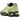 New Balance Abzorb 2000 Limelight Dry Lime sneakers i en vinklet profil med lysegrøn mesh og gule detaljer på sålen