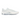 Nike Air Max 97 Triple White Wolf Grey sneakers set fra siden med hvid overdel, bølgede linjer og synlig Air-dæmpning i den hvide mellemsål.