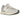New Balance 327 Sea Salt Raincloud sneakers i sideprofil med grå og hvide ruskindspaneler samt hvid mellemsål