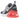Nike Air Max 270 Wolf Grey Anthracite Bright Crimson White sneakers i sideprofil med rød Air-hælenhed og hvidt designelement ved sålen.