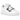 Nike Air Force 1 '07 Low Summit White Mini Charm sneakers i hvid læder med sideprofil, snørebånd og klassisk gummisål
