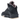 Jordan 5 Retro PSG Paris Saint-Germain Off Noir sneakers i sideprofil med sort overdel, snørebånd og synlig Air unit i sålen