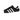 Adidas Superstar Core Black Cloud White sneakers i et klassisk sideprofil med sort læder og hvide læderdetaljer