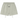 Fear of God Essentials Classic Fleece Sweatshort Abbey Stone sneakers sideprofil med blødt fleece materiale i en neutral grålig nuance