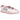 Adidas Taekwondo Caroline Hu x CLOT Pink Silver sneakers sideprofil med lyserød overdel og sølvdetaljer samt snørebånd