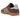 Adidas Gazelle Indoor Preloved Brown Clear Sky Gum sneakers i sideprofil med brun overdel, lyseblå detaljer og klassisk gummisål