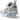 Nike Air Max 270 Pure Platinum Light Smoke Grey Metallic Silver Black sneakers, sideprofil med synlig Air-enhed, mesh-overdel og sort swoosh.