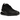 Nike Air Max 270 Triple Black sneakers i en flot vinklet visning med sort overdel, matchende snørebånd og den karakteristiske store Air-enhed i hælen