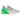 Nike Air Max 270 Light Silver Green Shock sneakers i vinklet profil med lysegrå overdel, neongrønne detaljer og synlig Air-hælenhed.
