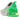 Nike Air Max 270 Light Silver Green Shock sneakers i en vinklet profilvisning med sølvgrå overdel og markant neon grøn Air hælenhed