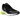 Nike Air Max 270 Light Lemon Twist Black sneakers set fra siden med neongul overdel i mesh og markant sort Air-enhed i hælen