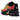 Nike Air Max Plus Black Volt Solar Red sneakers i profil med sort overdel, neongule detaljer, iøjnefaldende striber og synlige Air-enheder i sålen.