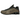 Nike Shox R4 Ironstone Off Noir sneakers i vinklet profilvisning med mørk overdel, detaljeret snøresystem og karakteristiske stødabsorberende fjedre.