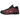 Nike Shox R4 Black Team Red sneakers set fra siden med sort overdel, røde detaljer ved hælen og den ikoniske Shox-støddæmpning i sålen