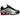 Nike Shox R4 Black Metallic Silver 2025 sneakers i sideprofil, med en elegant sort overdel, reflekterende detaljer og ikoniske affjedrende søjler i hælen.