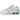 Nike Shox R4 Barely Rose Metallic Platinum sneakers set fra siden med rosa mesh, reflekterende overlays og den ikoniske Shox-hælenhed.