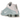 Nike Shox R4 Barely Rose Metallic Platinum sneakers set fra siden med rosa mesh-overdel, ikoniske fjedre i hælen og sølvfarvede detaljer.