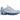 Nike Shox TL White Work Blue sneakers i sideprofil med hvid mesh-overdel, ikonisk Shox-stødabsorbering i fuld længde og blå detaljer.