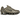 Nike Shox TL Khaki Ironstone Off Noir sneakers i profilvisning med mørk jordfarvet mesh-overdel, ikonisk affjedring i sålen og sorte snørebånd.