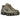 Nike Shox TL Khaki Ironstone Off Noir sneakers i profil med synlige stødabsorberende Shox-søjler og brunlig mesh-overdel