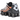 Nike Shox TL Blue Tint Orange sneakers set fra siden med karakteristisk stødabsorberende Shox-sål, blå mesh-overdel og orange detaljer.
